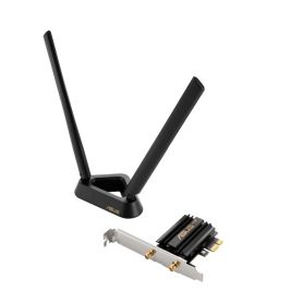 Asus PCE-AXE59BT - Wi-Fi 6E (802.11ax) AXE5400 Tri-Band PCIe Wi-Fi Adapter - 90IG07I0-MO0B00