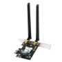 Asus PCE-AXE5400 - Wi-Fi 6E (802.11ax) AXE5400 Tri-Band PCIe Wi-Fi Adapter - 90IG07I0-ME0B10