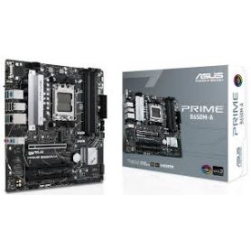 Asus PRIME B650M-K - Socket AMD AM5, Chipset B650, DDR5, PCIe 5.0, micro-ATX - 90MB1F60-M0EAY0