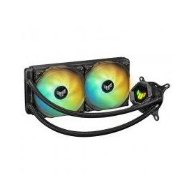 Asus TUF Gaming LC 240 ARGB all-in-one liquid CPU cooler with Aura Sync and TUF Gaming 120 mm ARGB radiator fans