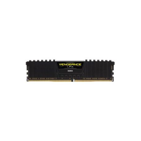 Corsair DDR4, 3200MHz 8GB 1x8GB Dimm, Unbuffered, Single Rank, 16-20-20-38, XMP 2.0, Black PCB, 1.35V - CMK8GX4M1E3200C16