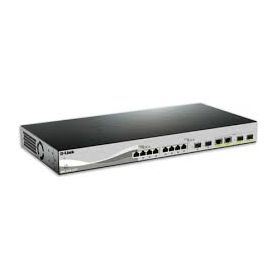 D-link 10-port 10G SFP+ and 2-port 10GBASE-T/SFP+ combo 10G Multi-Gigabit Smart Managed Switch - DXS-1210-12SC/E