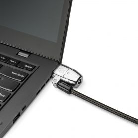 Kensington ClickSafe 2.0 Universal Keyed Laptop Lock - Trancamento do cabo de segurança - master keyed - 1.8 m