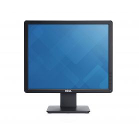 Dell E1715S - Monitor LED - 17'' - 1280 x 1024 @ 60 Hz - TN - 250 cd m² - 10001 - 5 ms - VGA, DisplayPort - preto