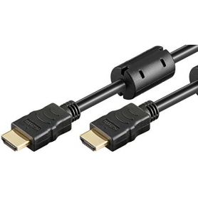 EWENT Cabo HDMI Pro com ethernet, M M AWG 30 2.0 mt, CU com ferrites, gold  - EC1311