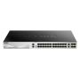 D-link 24 SFP ports Layer 3 Stackable Managed Gigabit Switch with 2 x 10GBASE-T ports and 4 x SFP+ ports  - DGS-3130-30S E