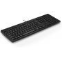 HP 125 Wired Keyboard bLAYOUT USA - 266C9AA-USA
