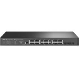 TP-Link Omada 24-Port 2.5GBASE-T L2+ Managed Switch with 4 10GE SFP+ Slots  - TL-SG3428X-M2
