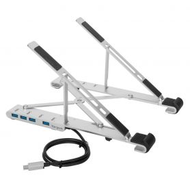 Targus Portable Stand with Integrated Hub (USB-A)  - AWU100205GL