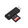 Conceptronic 2-in-1 USB 3.0 Card Reader, SD SDHC SDXC, Micro SD T-Flash  - BIAN02B