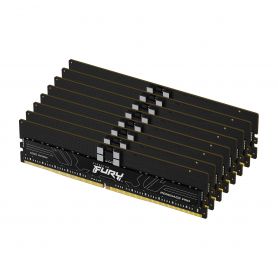 Kingston ValueRAM 128GB 5600MT s DDR5 ECC Reg CL28 DIMM (Kit of 8) FURY Renegade Pro EXPO  - KF556R28RBEK8-128