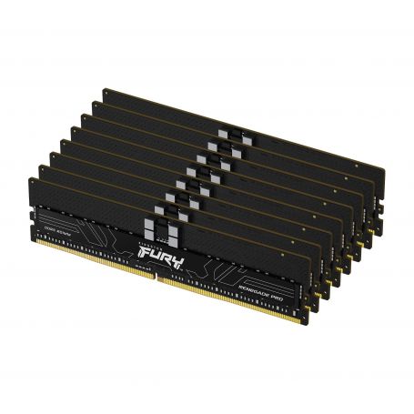 Kingston ValueRAM 256GB 6400MT s DDR5 ECC Reg CL32 DIMM (Kit of 8) FURY Renegade Pro XMP  - KF564R32RBK8-256