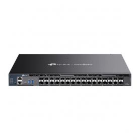 TP-Link Omada 26-Port 10G Stackable L3 Managed Aggregation Switch with 6 25G Slots  - SX6632YF