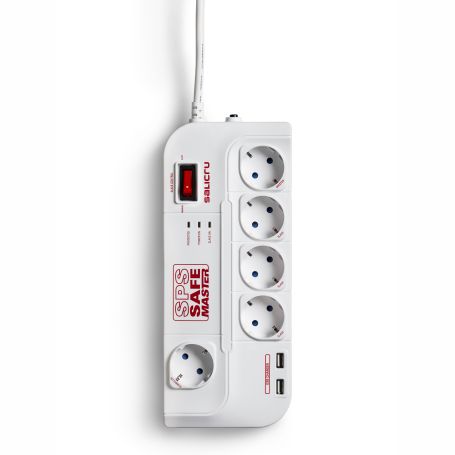 Bloco de Tomadas Salicru SPS SAFE MASTER - (5 Tomadas) - 680BA000005