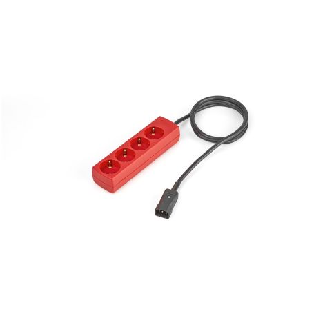 Régua de Tomadas Salicru IEC C14   4x Schuko - 2,0m, 4 Tomadas - 663BA000004