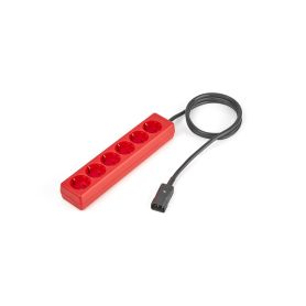Régua de Tomadas Salicru IEC C14   6x Schuko - 2,0m, 6 Tomadas - 663BA000005