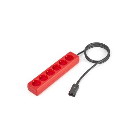Régua de Tomadas Salicru IEC C14   6x Schuko - 2,0m, 6 Tomadas - 663BA000005