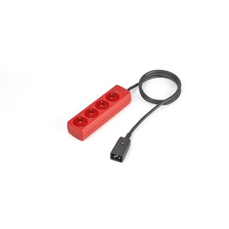 Régua de Tomadas Salicru IEC C20   4x Schuko - 2,0m, 4 Tomadas - 663BA000006