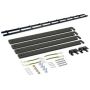 APC Data Cable Ladder, 6'' wide Black qty 1 - AR8164ABLK