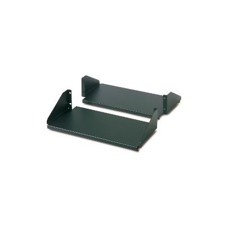 APC Double Sided Fixed Shelf for 2-Post Rack 250 lbs Black - AR8422