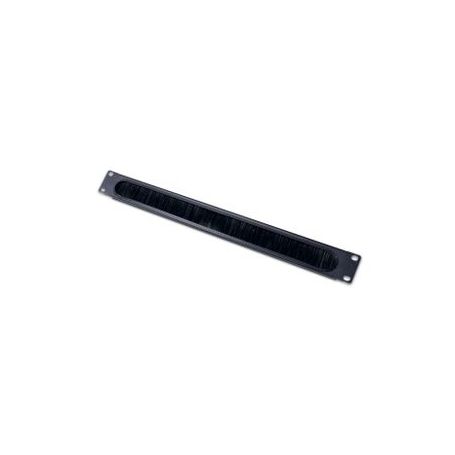 APC 1U Cable Pass-Thru W  Brush Strip Black - AR8429