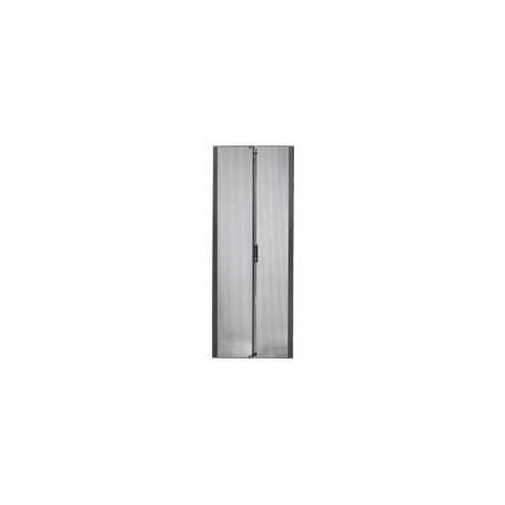 APC NetShelter SX 42U 600mm Wide Perforated Split Doors Black - AR7100