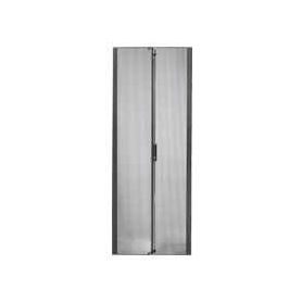 APC NetShelter SX 48U 600mm Wide Perforated Split Doors Black - AR7107
