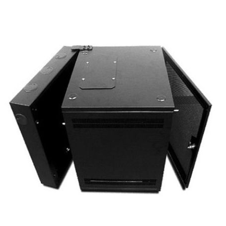 APC NetShelter WX Wall-Mount Enclosure 13U Vented Door Black - AR100HD