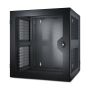 APC NetShelter WX Wall-Mount Enclosure 13U Vented Door Black - AR100HD