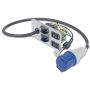APC Symmetra RM 230V backplate kit w (2) IEC320 C19 and (1) IEC 60309 - SYPD10