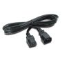 APC Power Cord, 10A, 100-230V, C13 to C14 - AP9870