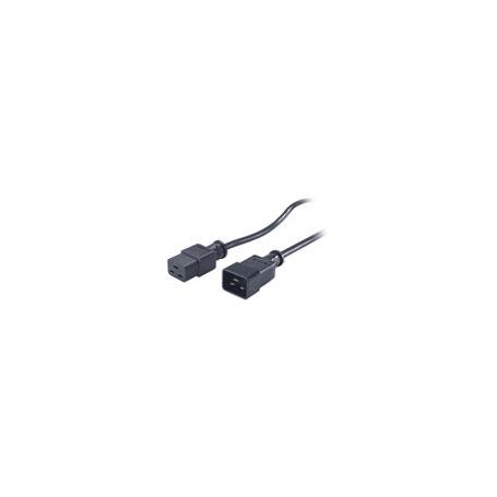 APC Power Cord, 16A, 100-230V, 2', C19 TO C20 - AP9892