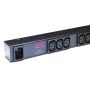 APC Rack PDU, Basic, Zero U, 16A, 208 230V, (15) C13 - AP9572