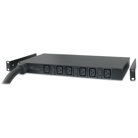APC Rack PDU, Basic, 1U, 22kW, 230V, (6) C19 - AP7526