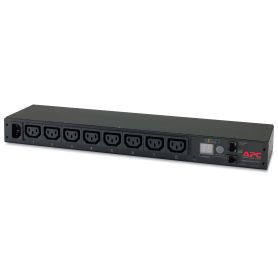 APC Rack PDU, Metered, 1U, 12A 208V, 10A 230V, (8) C13 - AP7820B