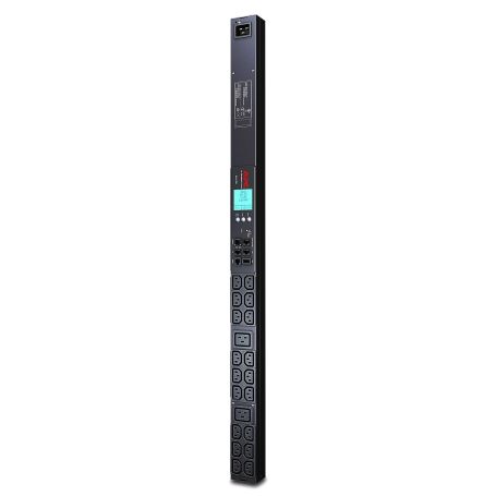 APC Rack PDU 2G, Metered, ZeroU, 20A 208V, 16A 230V, (18) C13 & (2) C19 - AP8858