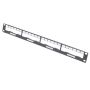 APC Data Distribution 1U Panel, Holds 4 each Data Distribution Cables for a Total of 24 Ports - AR8451