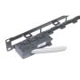 APC Data Distribution 1U Panel, Holds 4 each Data Distribution Cables for a Total of 24 Ports - AR8451