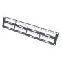 APC Data Distribution 2U Panel, Holds 8 each Data Distribution Cables for a Total of 48 Ports - AR8452
