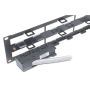 APC Data Distribution 2U Panel, Holds 8 each Data Distribution Cables for a Total of 48 Ports - AR8452