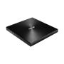 Asus SDRW-08U7M-U BLK - Zen Drive U7M Externo Ultra Slim, Leitura 8X, Gravação 4X, Suporte M-DISC - Preto  - 90DD01X0-M29000