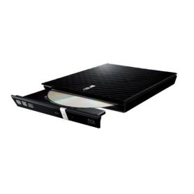 Asus SDRW-08D2S-U LITE BLK G AS USB 2.0 - Gravador de DVD externo, Leitura 8X, Gravação 4X, USB 2.0, Suporte M-DISC