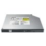 Asus SDRW-08U1MT BLK  - Internal slim 8X DVD writer(BULK), 9.5 mm com bezel, M-DISC support, E-Green, E-Media  - 90DD027X-B10000