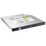 Asus SDRW-08U1MT BLK  - Internal slim 8X DVD writer(BULK), 9.5 mm com bezel, M-DISC support, E-Green, E-Media  - 90DD027X-B10000