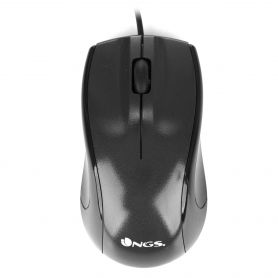 NGS Desktop Optical Wired Mouse 800 DPI, Scroll, Regular Size - MIST