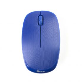 NGS 2.4GhZ Wireless Optical Mouse Nano Receiver 1000 DPI - Azul - BLUEFOG