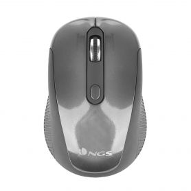 NGS 2.4GhZ Wireless Optical Mouse Nano Receiver - 800/1600 DPI - HAZE