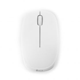 NGS 2.4GhZ Wireless Optical Mouse Nano Receiver 1000 DPI - Branco - WHITEFOG