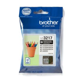 Brother Tinteiro preto, duração estimada até 550 páginas (segundo ISO IEC 24711) - LC3217BK