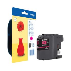 Brother Cartucho tinta magenta Blister, 300 págs., para DCP-J552DW DCP-J752DW  MFC-J470DW e MFC-J870DW - LC121MBP